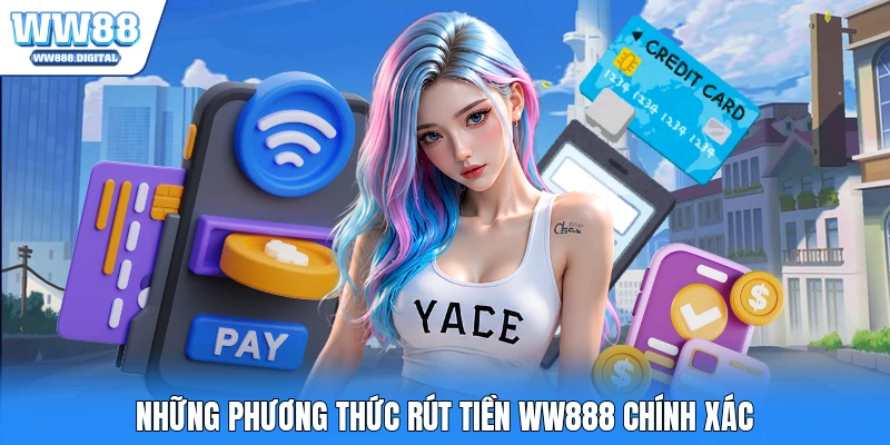 Những phương thức rút tiền WW888 chính xác