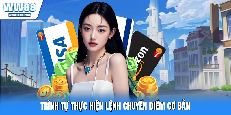 Trình tự thực hiện lệnh chuyển điểm cơ bản